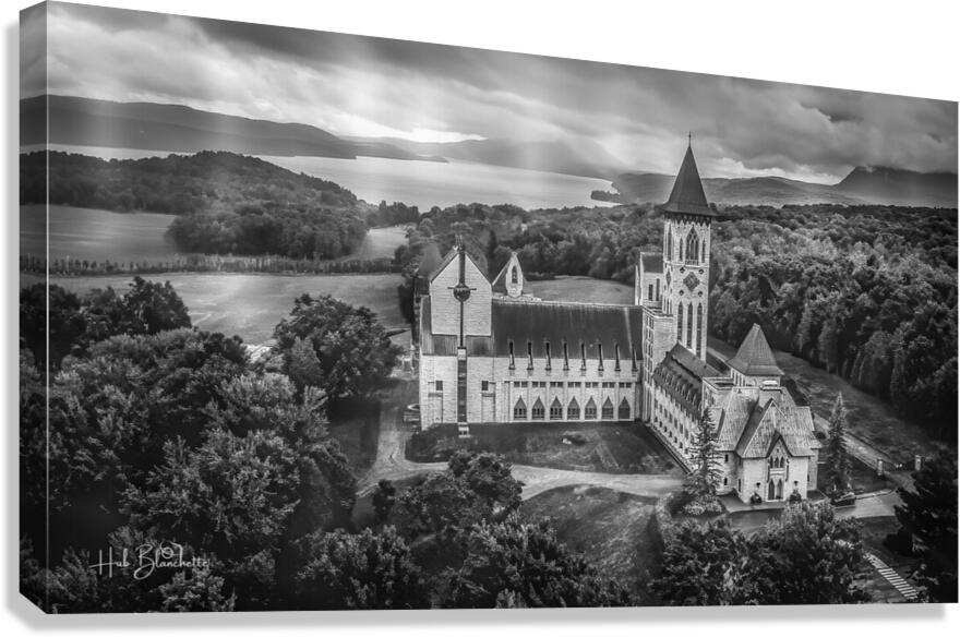 Abbaye de Saint-Benoit du Lac Quebec Canada Canvas Print
