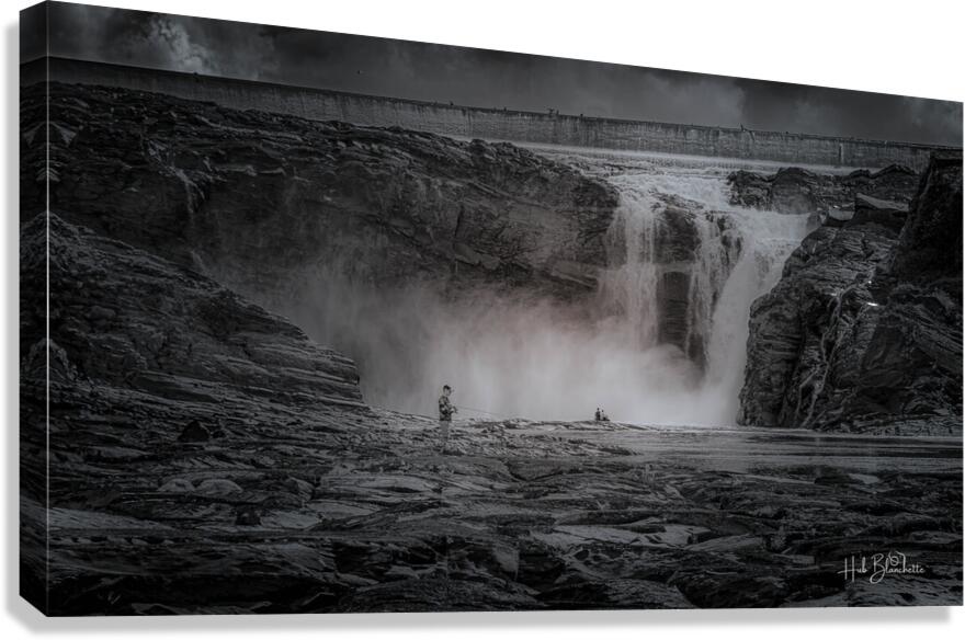 Parc des Chutes-de-la-Chaudiere Quebec Canada Canvas Print