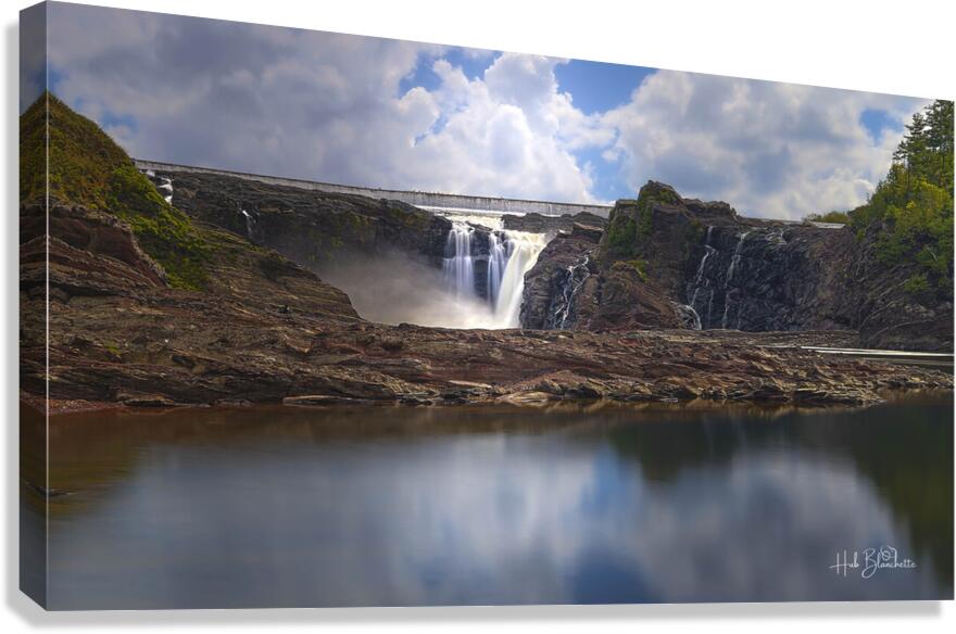 Parc des Chutes-de-la-Chaudiere Quebec Canada Canvas Print