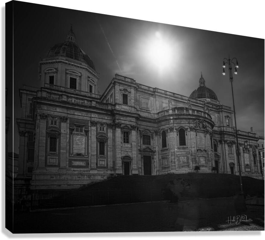 Papal Basilica of Saint Mary Major Rome Italy Canvas Print