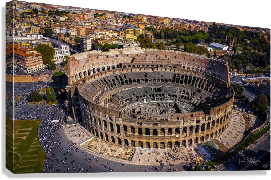 Colosseum Rome Italy Canvas Print