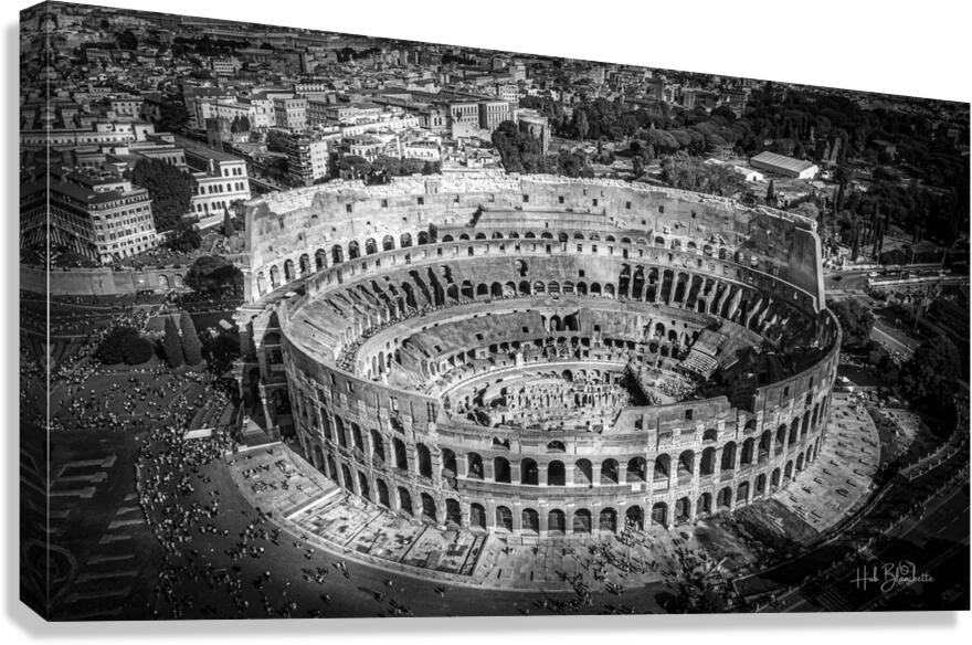 Colosseum Rome Italy Canvas Print