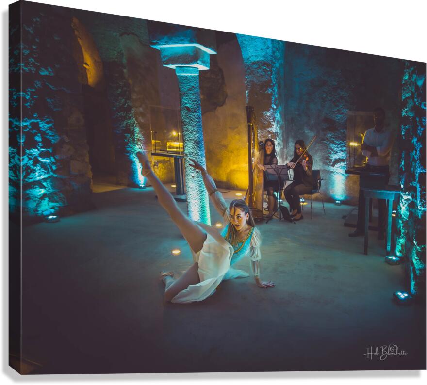 Dance Amalfi Italy Canvas Print