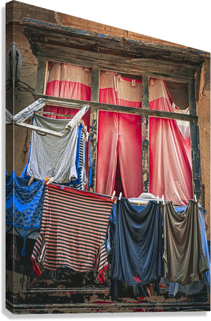 Hanging Out Barcelona Spain Canvas Print