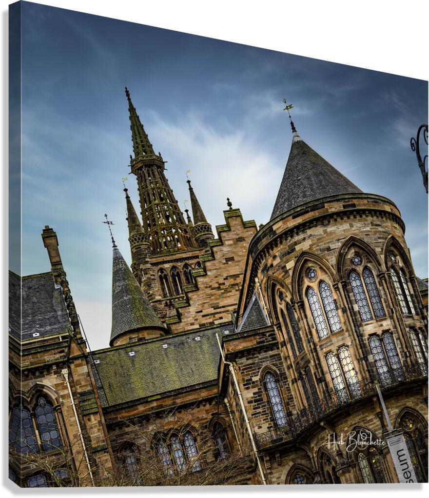 University Of Glasgow Scotland UK Canvas Print