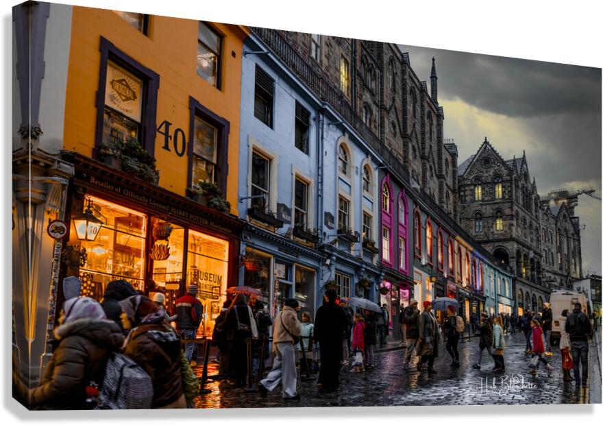 Victoria Street Edinburgh’s Old Town Scotland UK Canvas Print