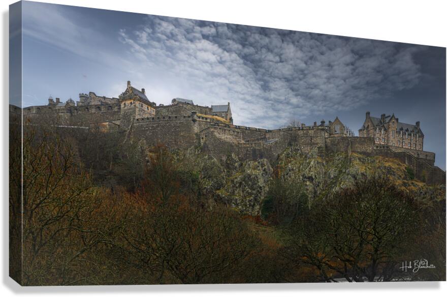 Edinburgh Castle Scotland UK Canvas Print