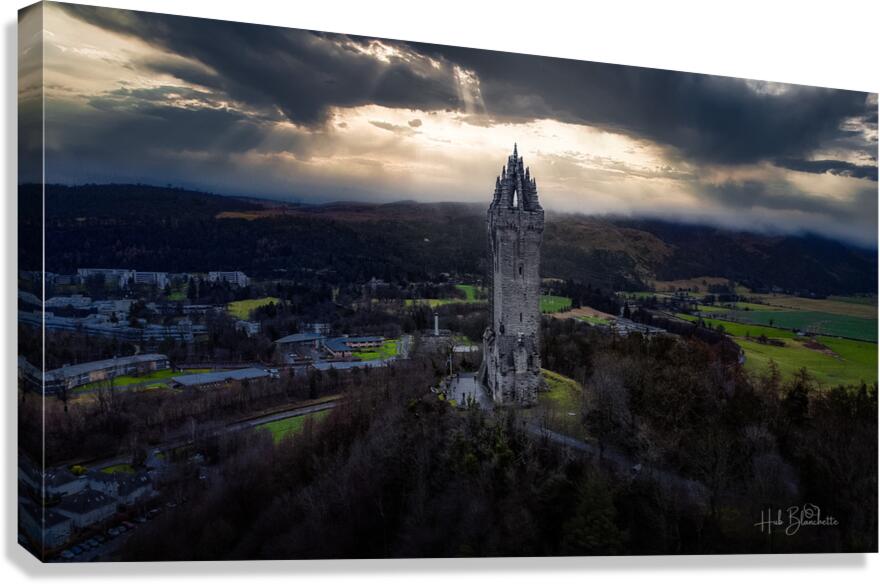 National Wallace Monument Stirling Scotland UK Canvas Print