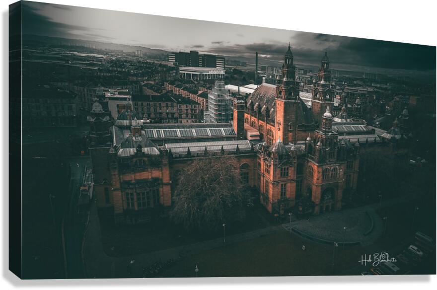 Kelvingrove Art Gallery and Museum Scotland Glasgow UK Canvas Print