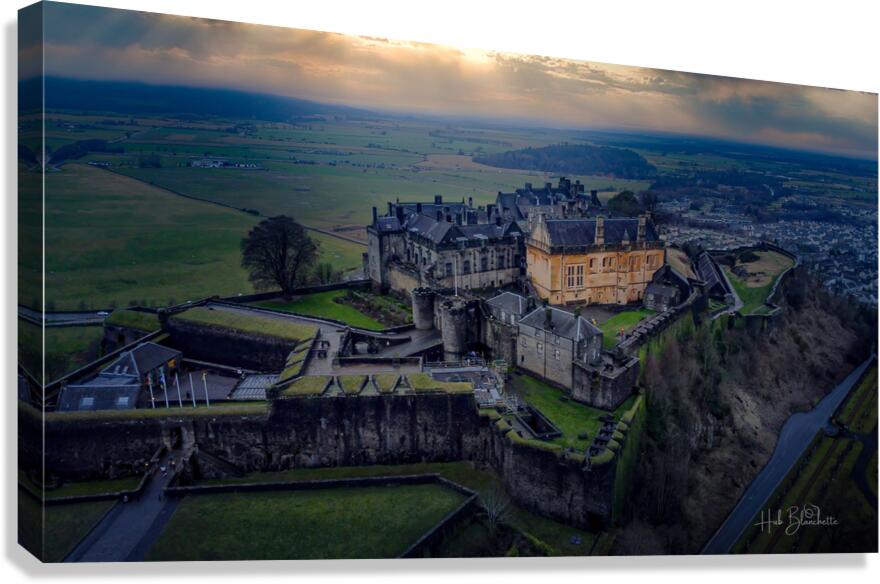 Stirling Castle StIrling Scotland UK Canvas Print