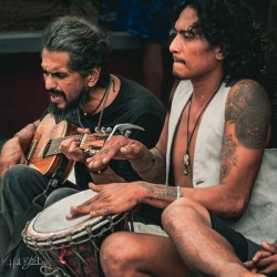 Busking Sayulita Mexico