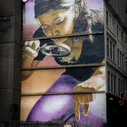 Honey I Shrunk the Kids Mural Glasgow Scotland UK