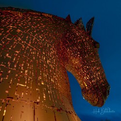 The Kelpies Falkirk Scotland UK