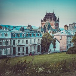 Hotel Frontenac Old Quebec Canada