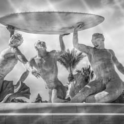 Triton Fountain Valletta Malta Spain