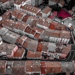 Roof tops Cannes France