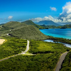 Timothy Hill Overlooking St.Kitts & Nevis