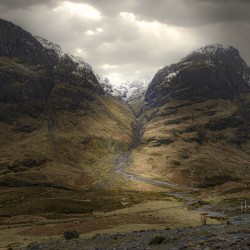 The Three Sisters In Glen Coe Argyll Highlands Scotland UK