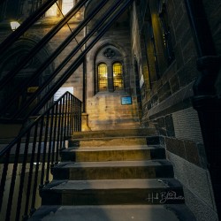 Lion and Unicorn Staircase University Of Glasgow Scotland UK