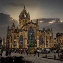 St Giles Cathedral High Kirk of Edinburgh Scotland UK