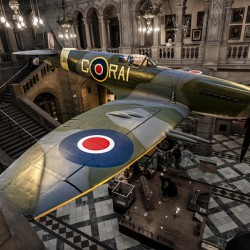 Spitfire LA198 Kelvingrove Art Gallery and Museum Glasgow Scotland