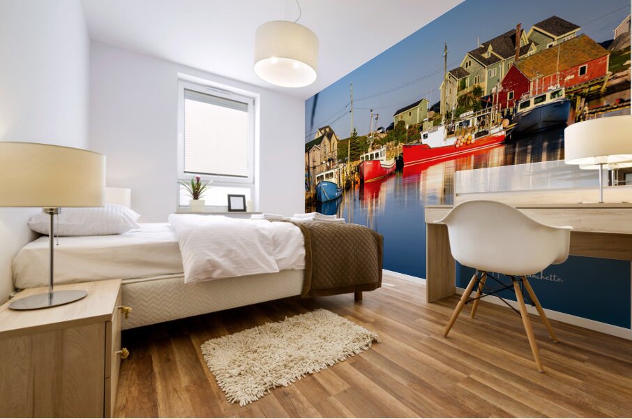 Peggys Cove Nova Scotia Canada Mural print