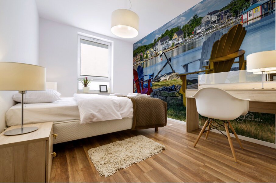 Mahone Bay Nova Scotia Canada Mural print