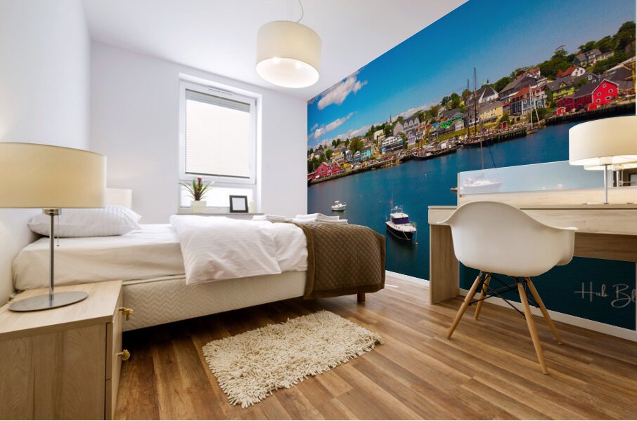 Lunenburg Nova Scotia Canada Mural print