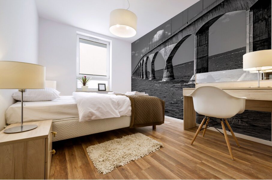 Confederation Bridge PEI Canada Mural print