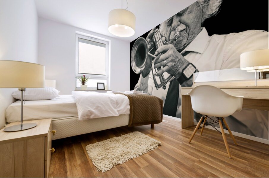 Street Performer Claude Berger Old Quebec Canada Mural print