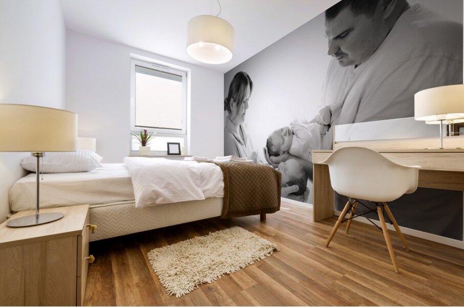 Family Beginnings Mural print