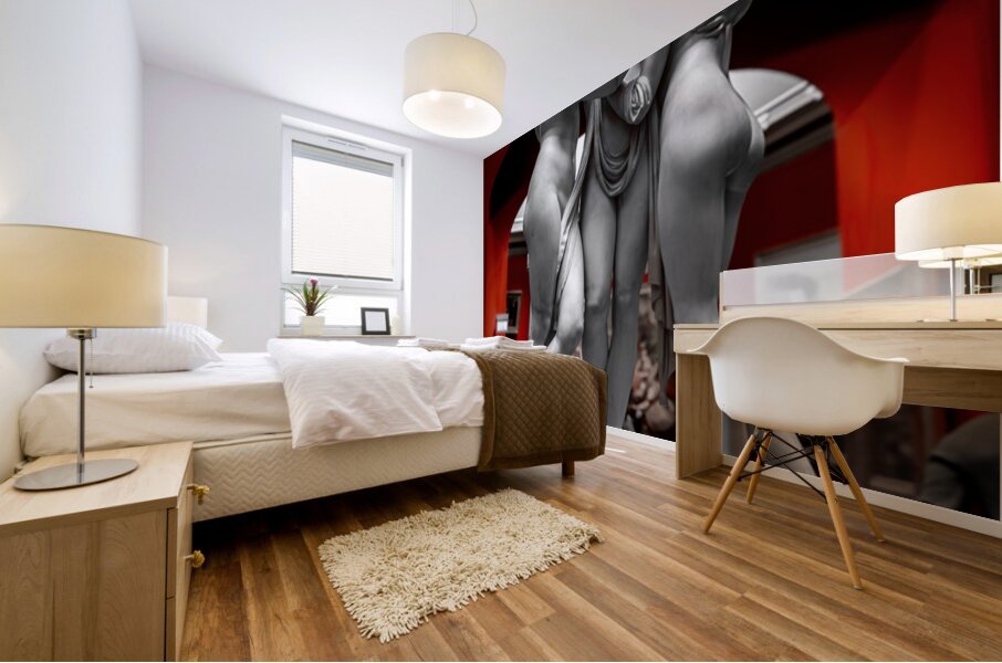 The Three Graces Scottish National Gallery Edinburgh UK Mural print