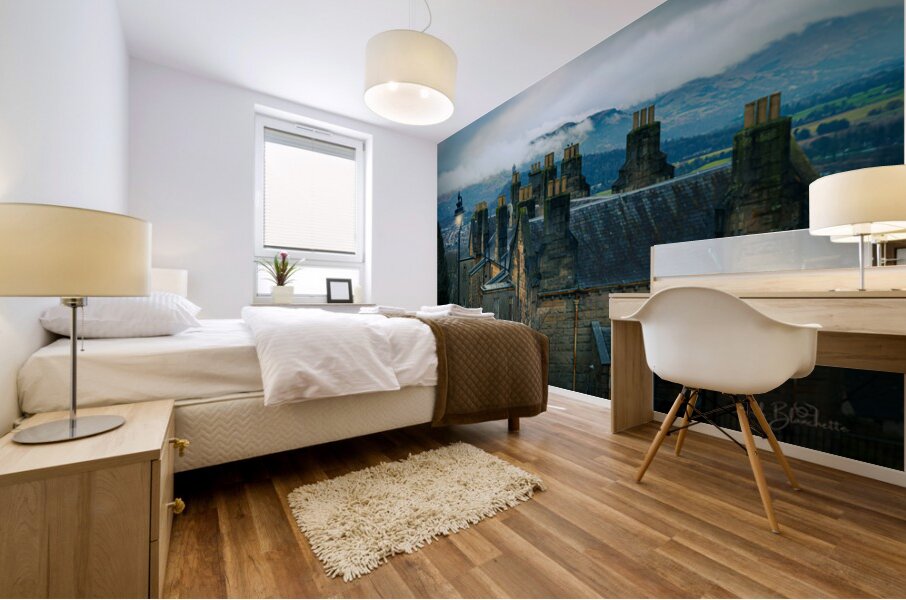 Ochil Hills Stirling Scotland UK Mural print