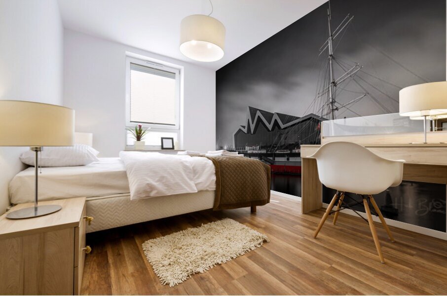 The Tall Ship Glenlee Glasgow Scotland UK Mural print