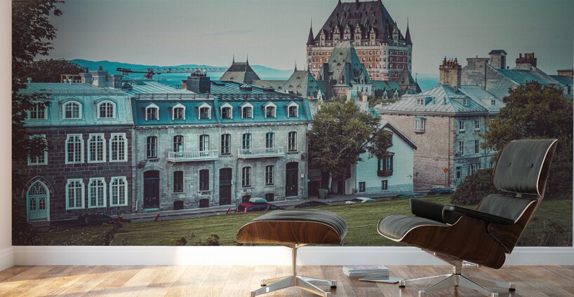 Hotel Frontenac Old Quebec Canada Wall Murals