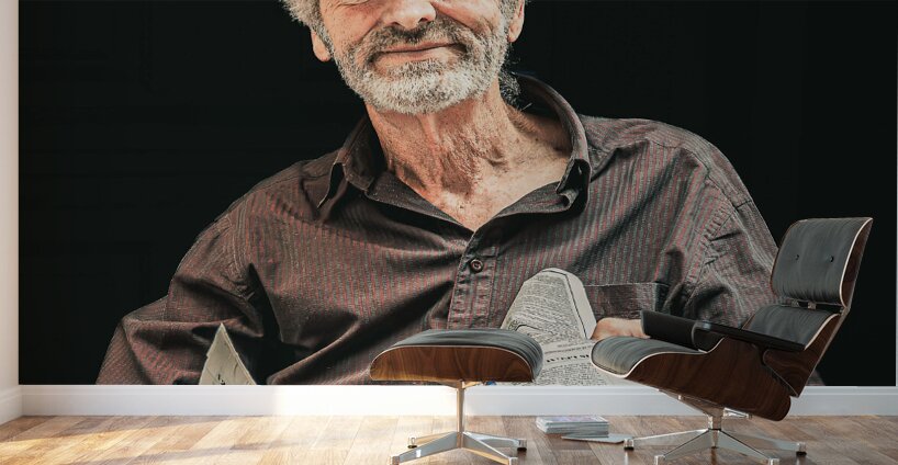 Artist On The Rue Du Tresor In Old Quebec Canada Wall Murals