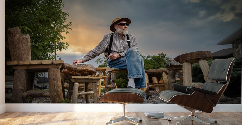 Retired Woodworker  Wall Murals