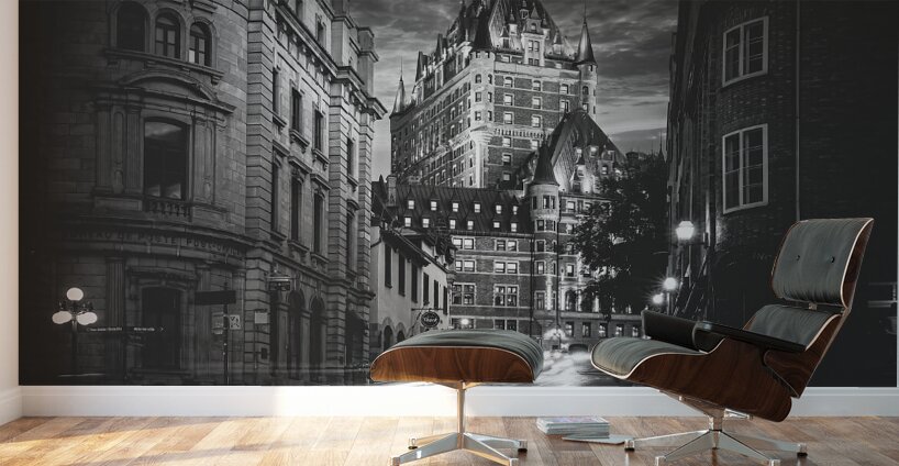 Chateau Frontenac Old Quebec City Canada Wall Murals