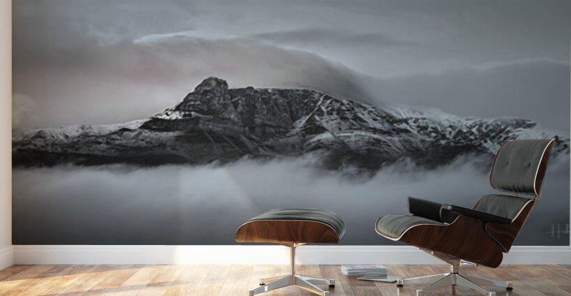 Rolling Clouds In The Rockies Alberta Canada Wall Murals
