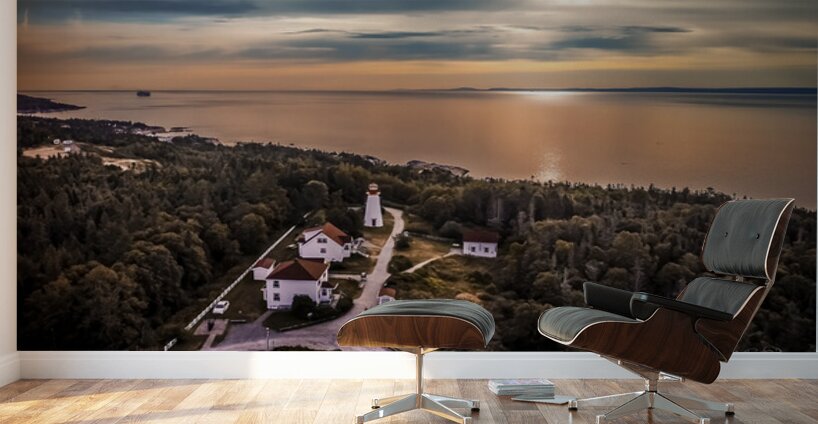 Cap de Bon-Desir Interpretation and Observation Centre Quebec Canada Wall Murals