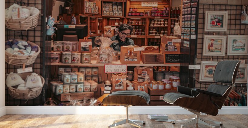 Shop Keeper Florence Italy Wall Murals