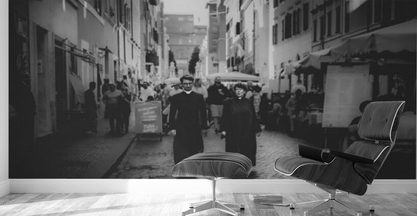 Priests Rome Italy Wall Murals