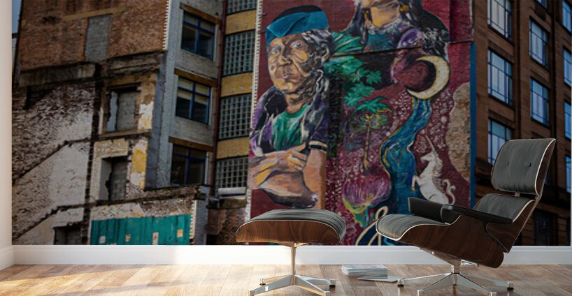 Bow Down Honour the Roots Mural Glasgow Scotland UK Wall Murals