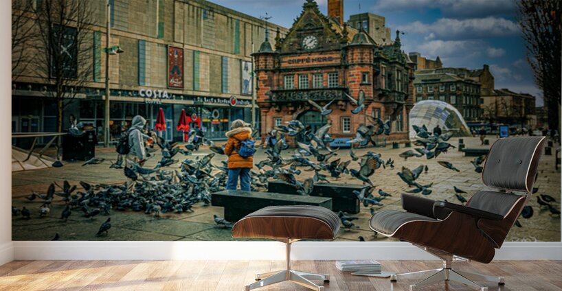 St Enoch Square Glasgows city center Scotland UK Wall Murals