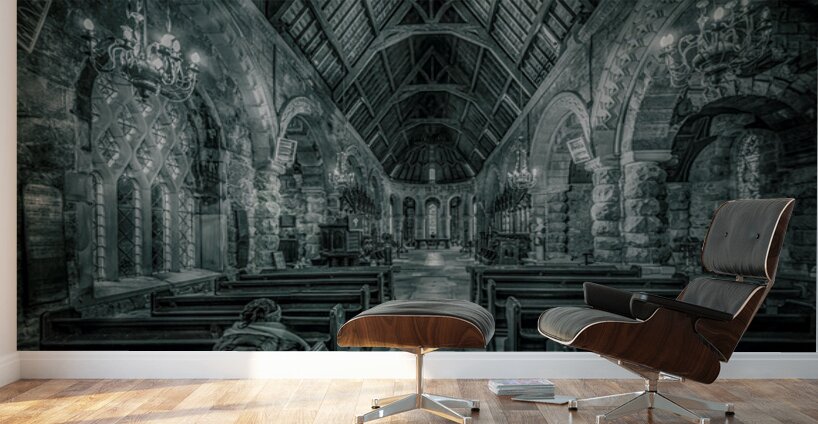 St Conan’s Kirk Church Argyll and Bute Scotland UK Wall Murals