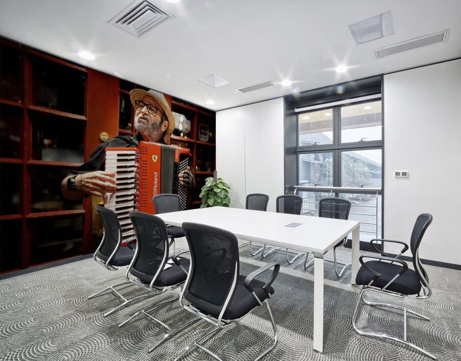 Street Performer Old Quebec City Canada Wall Printing