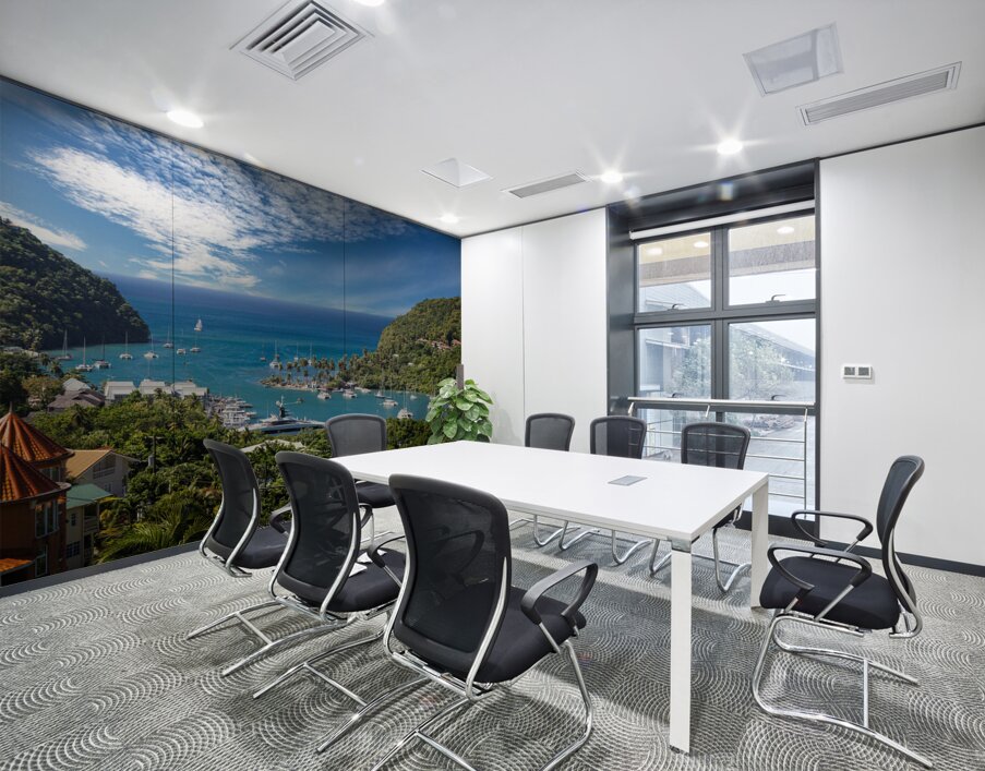 Marigot Bay Saint Lucia Wall Printing