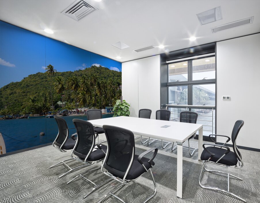 Marigot Beach Saint Lucia Wall Printing