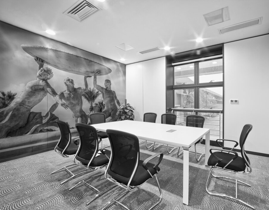 Triton Fountain Valletta Malta Spain Wall Printing