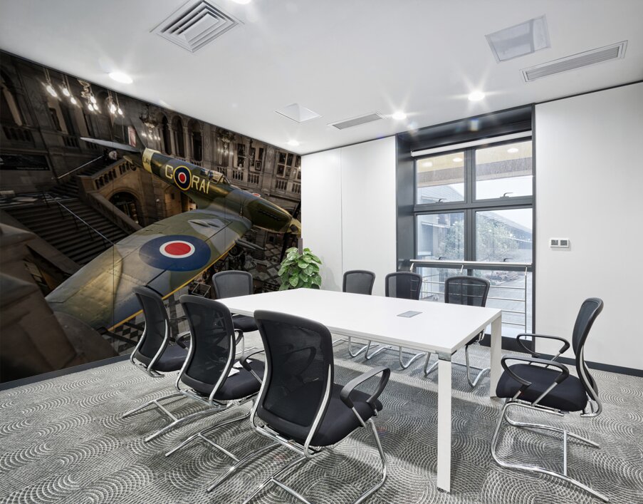 Spitfire LA198 Kelvingrove Art Gallery and Museum Glasgow Scotland Wall Printing